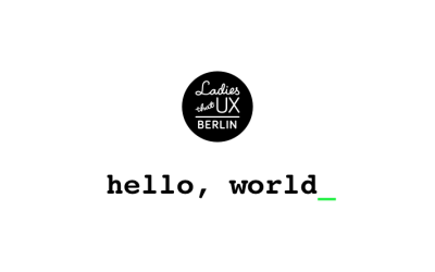 Ladies that UX is coming to Berlin.