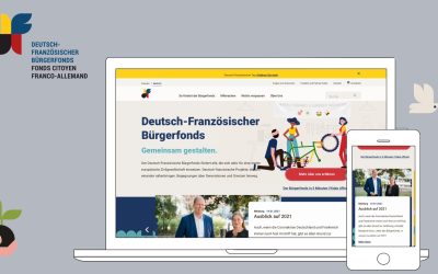 New website for the Deutsch-Französischer Bürgerfonds